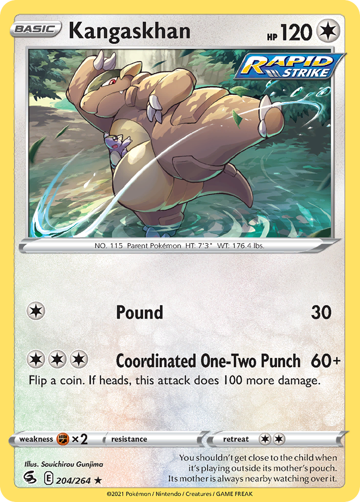Fusion Strike Kangaskhan #204/264